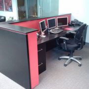 Office desks and storage 