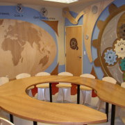 circular desk for kids 